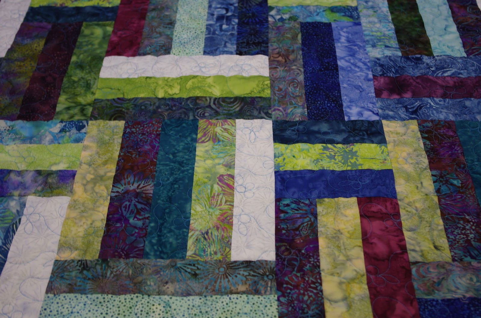 Gwenda Quilts Blueberries Thrill Me