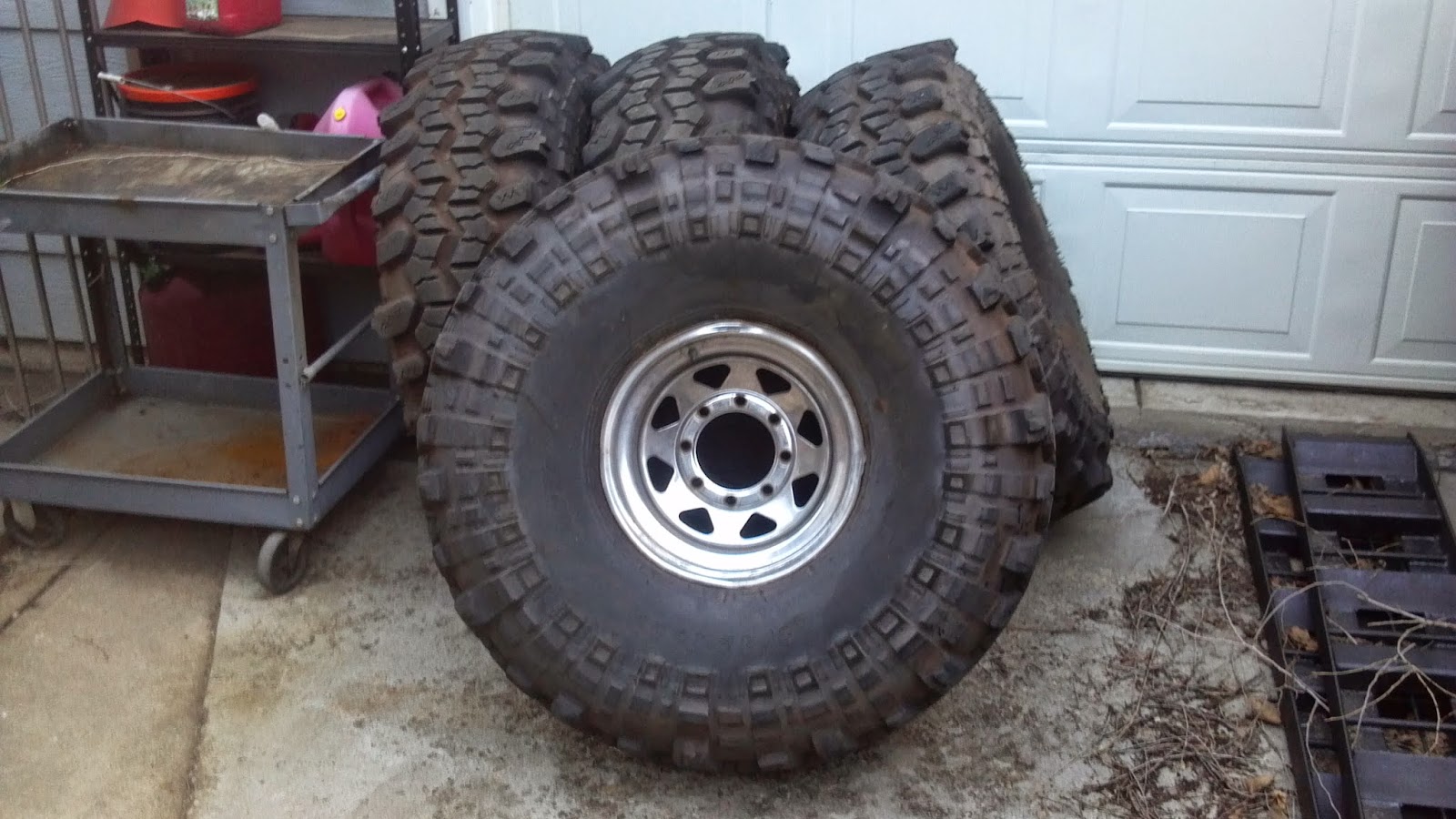 Brucker Brothers FOR SALE Set Of Almost New 42" Super Swampers TSL/SX