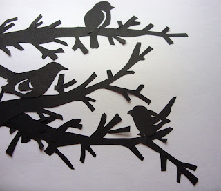 Papercut Bird