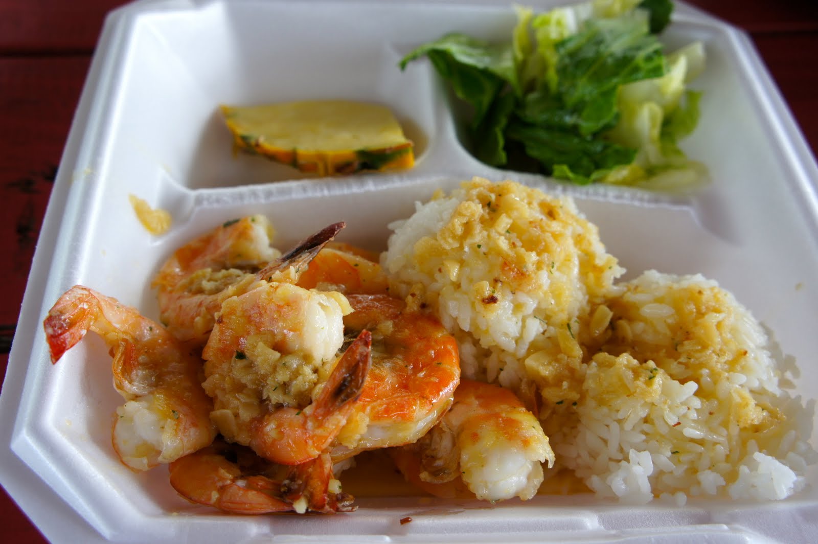 The FashionablyForward Foodie Kahuku Shrimp Truck Fumi's and Romy's Edition