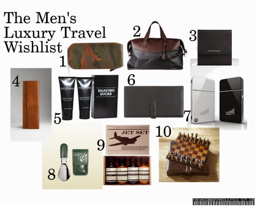 The Men's Luxury Travel Wishlist - Fashion of Philly