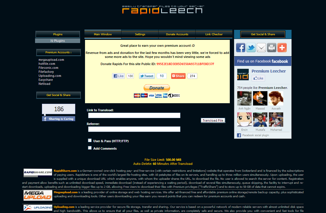Mega upload premium links generator » maibacar