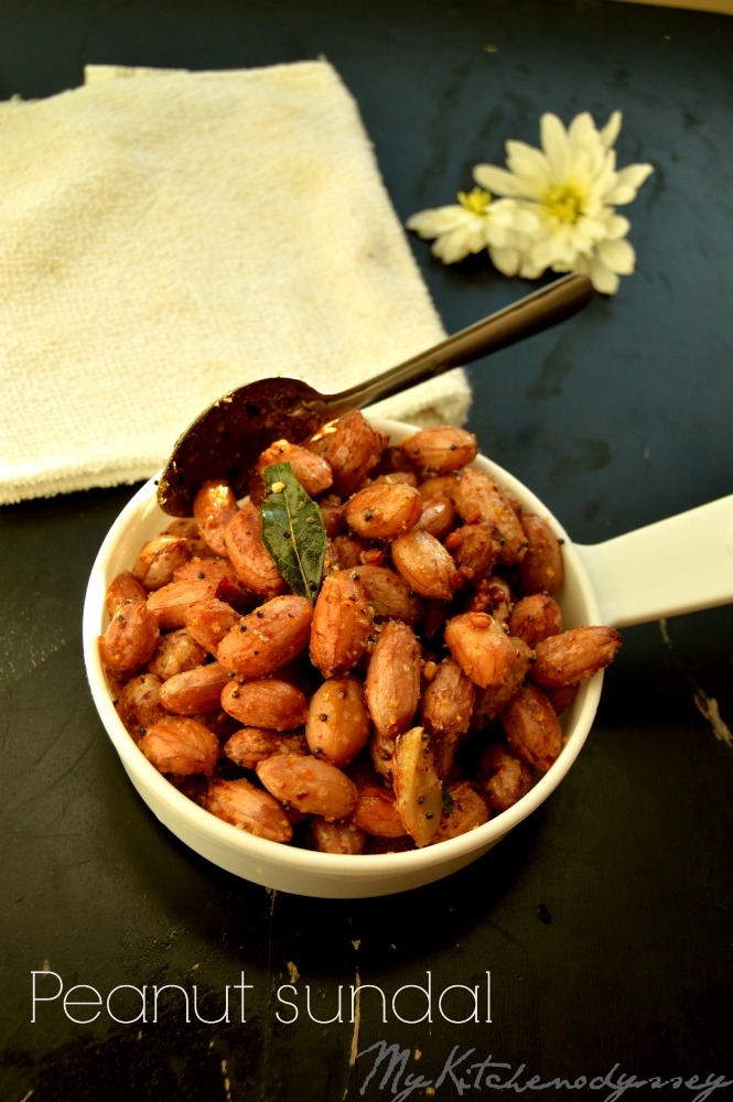 Peanut Sundal VerKadalai Sundal Bisibela Masala Sundal