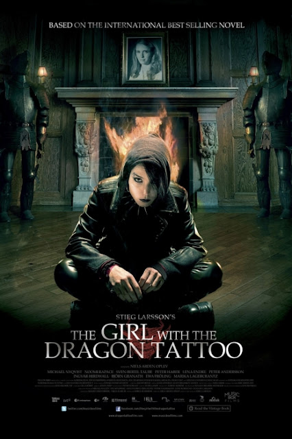 Noomi Repace & Rooney Mara (Ladies With Dragon Tattoos) 133 the girl with the dragon tattoo swedish with english subtitles poster artwork michael nyqvist noomi rapace lena endre small