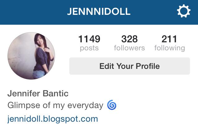 Follow me on Instagram!