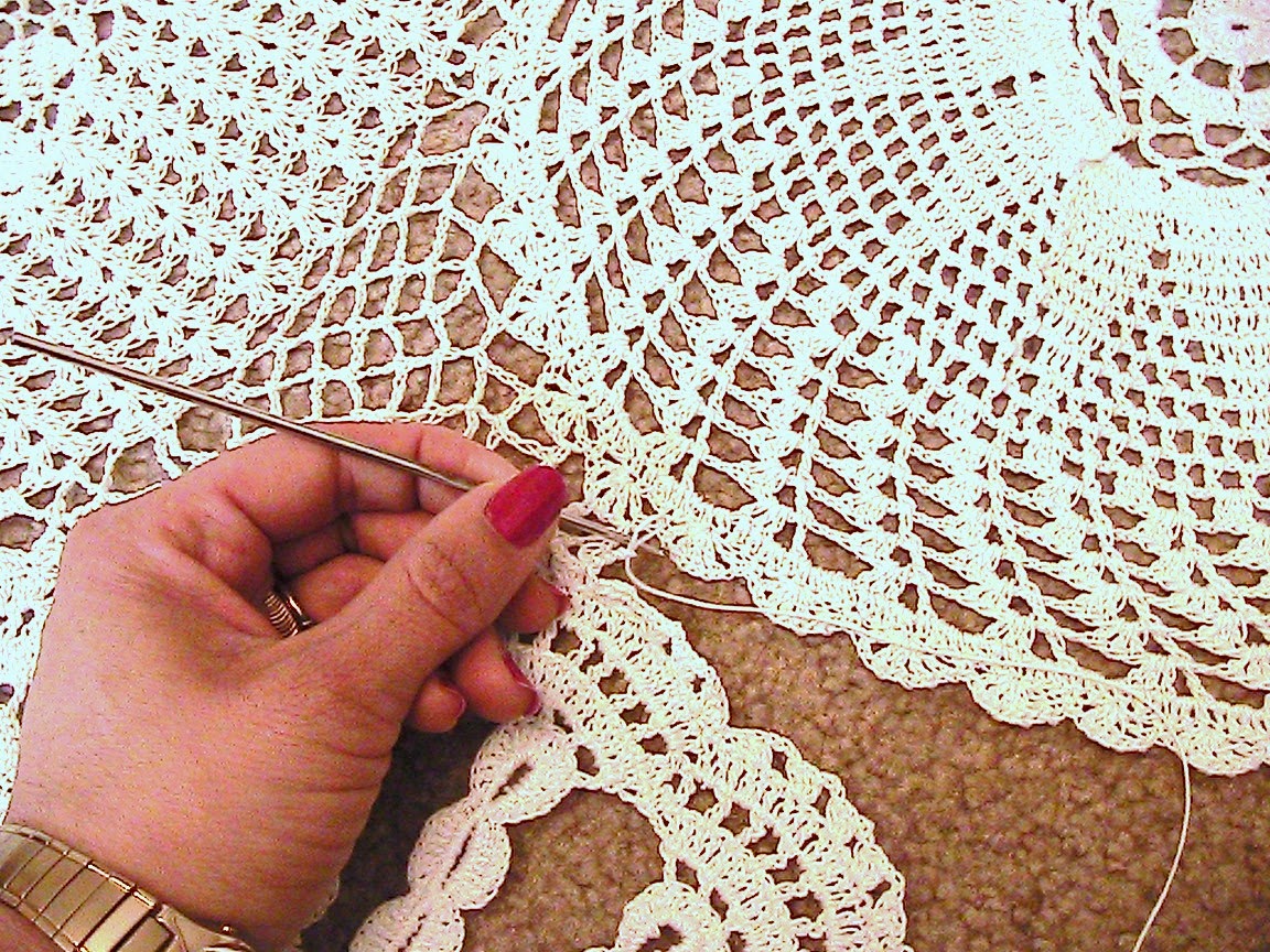 Katty's Cosy Cove Making Another Doily Dress