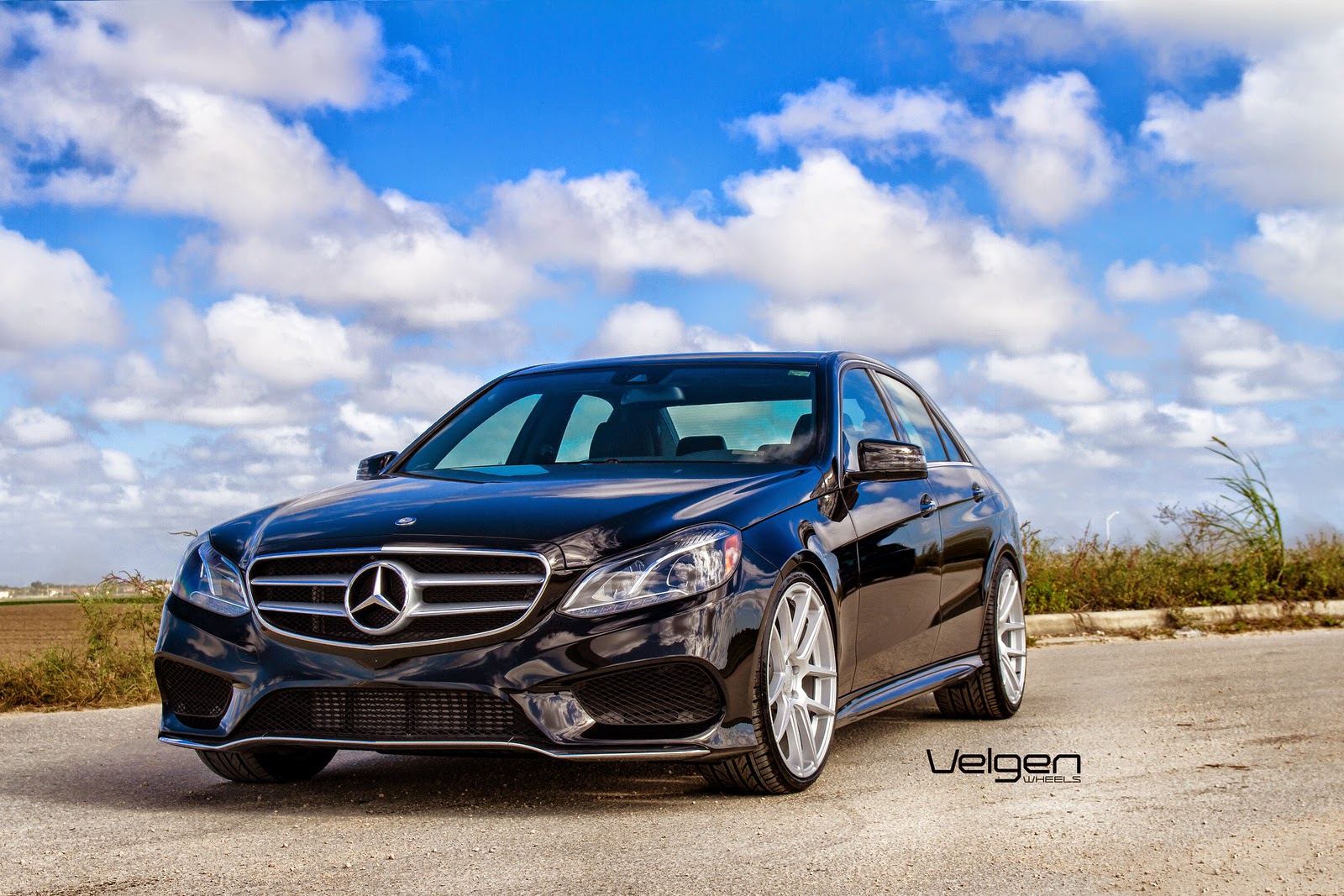 Mercedes Benz W212 E250 on Velgen Wheels