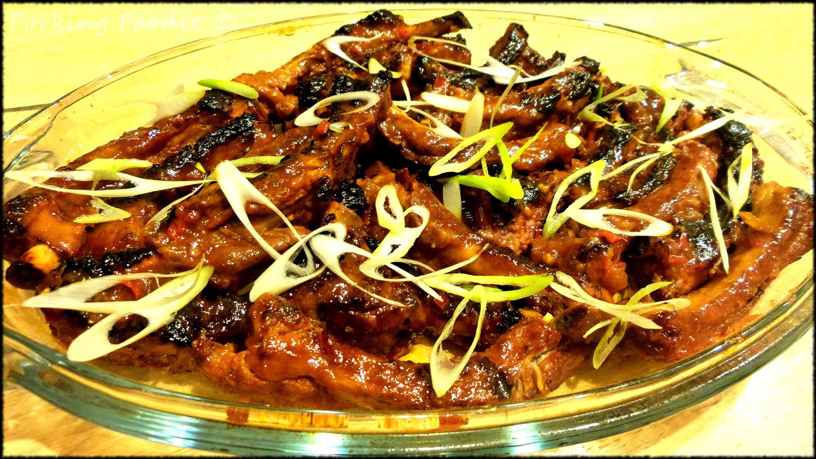 Forking Foodie Sweet and Sour Spare Ribs (includes Instant Pot Pressure Cooker method)