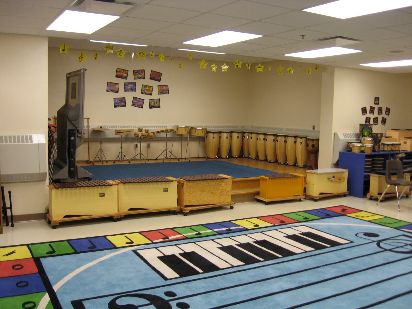 Music at Bert Raney Elementary of the Classroom