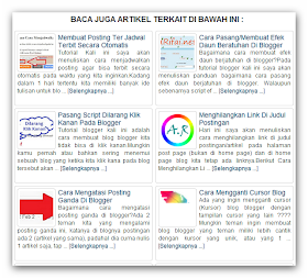 Cara Membuat Related Posts Bergambar + Ringkasan Di Blog Cara Membuat Related Posts Bergambar + Ringkasan Di Blog