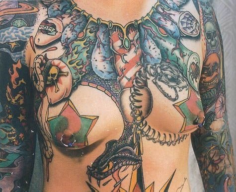 Full Body Tattoos Design For Girls
