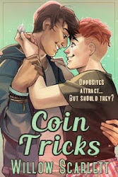 Coin Tricks, m/m romance novel