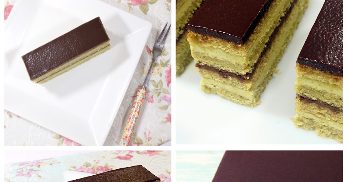 Opera Green Tea Cake