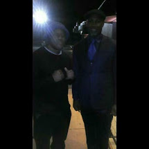 Hip Hop Champ Avalanche The Architect with boxing champ Lennox Lewis