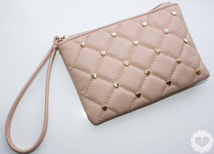 Primark Heart Studded Faux Leather Coin Purse