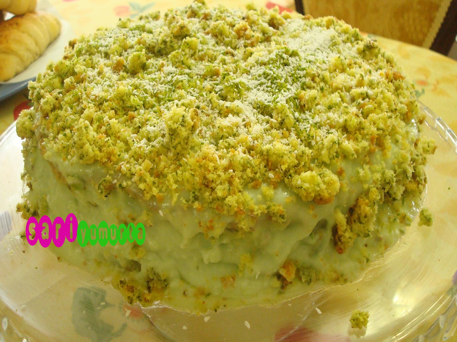 Ispanaklı Yaş Pasta