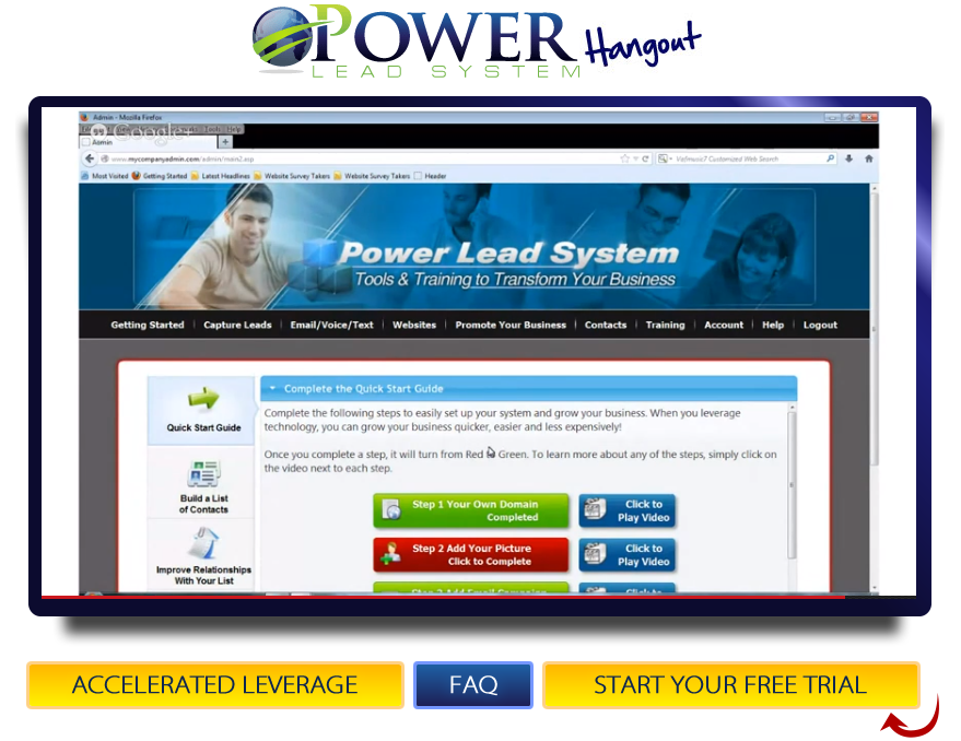 The Power Lead System & Accelerated Leverage Comp Plan The Free Lead