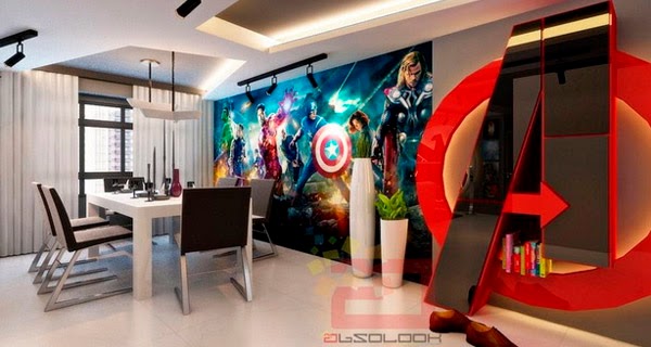 El comedor de los Vengadores