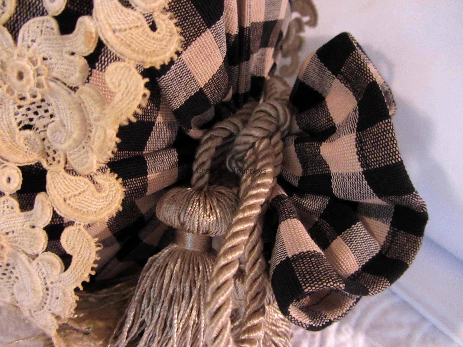 Creative Journeys A new cover for the bedroom bolster...