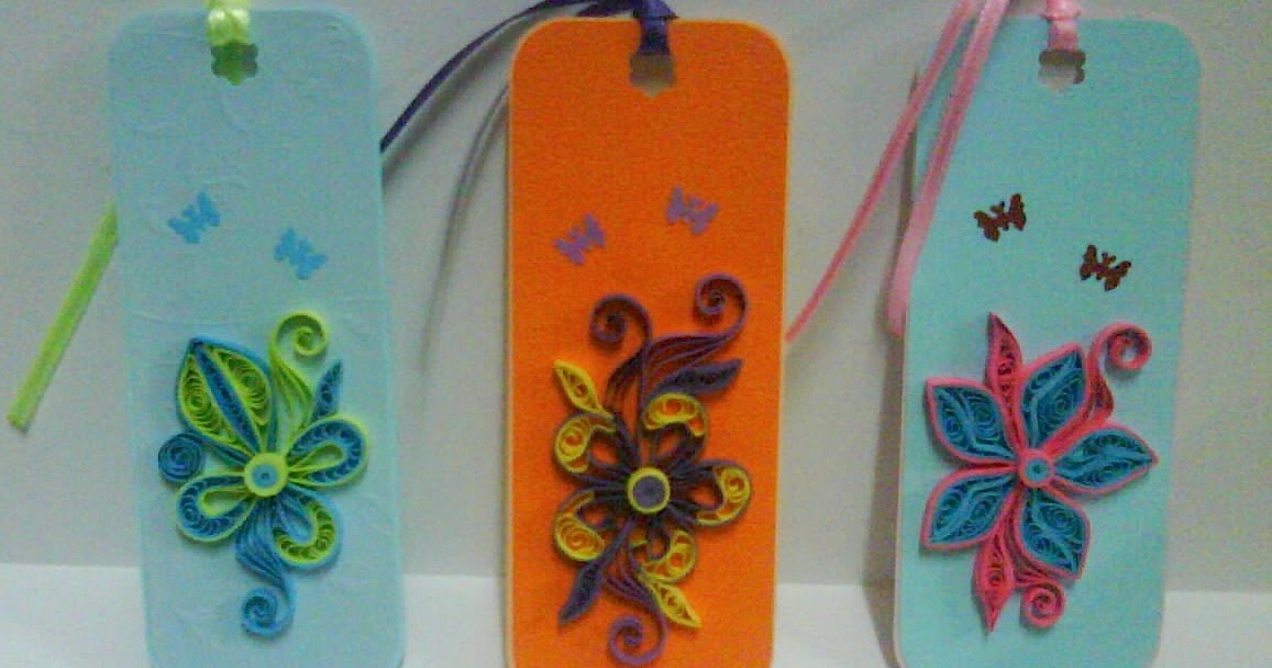 Crafty Diva's QUILLING BOOKMARK