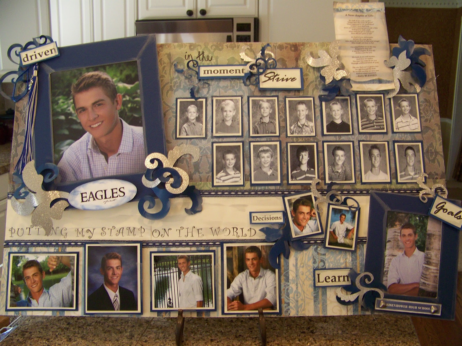 Creations from my heart Graduation Boards For My Youngest....