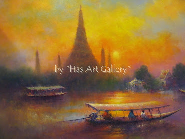 Prayad Tippawan 253 (24x36) Impressionist Handpainted Oil Painting