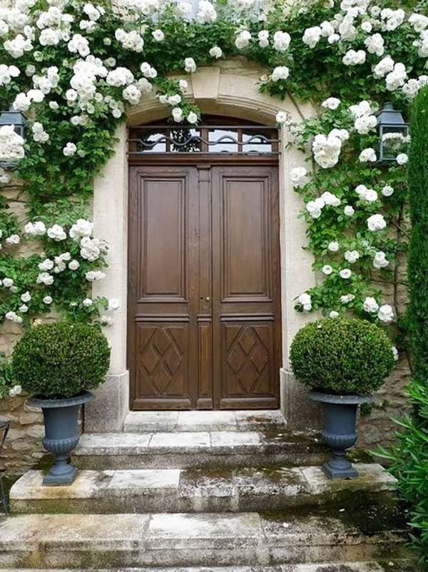 Classic Wooden Entry Door Design