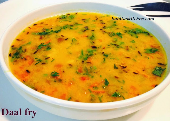 Kabita's Kitchen Dal Fry (Toor/Yellow lentil)
