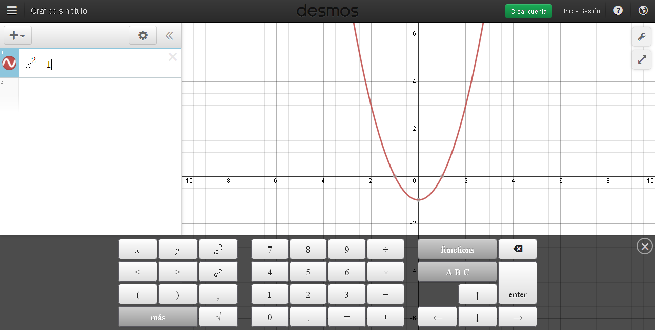 Matematicaula Blog Desmos calculadora gráfica