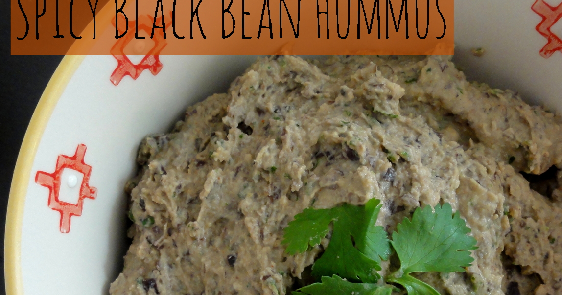 The Conscientious Eater Spicy Black Bean Hummus (OilFree)