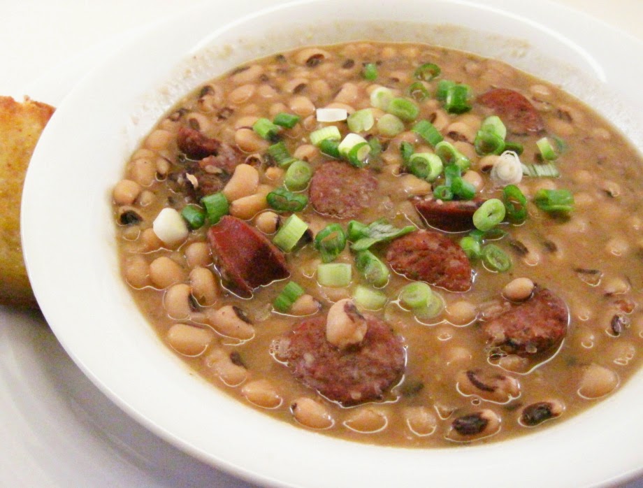 Smoked Sausage and BlackEyed Peas recipe
