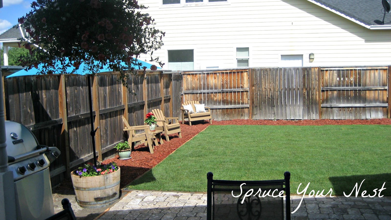 Spruce Your Nest We Have a New Backyard Phase 2!!