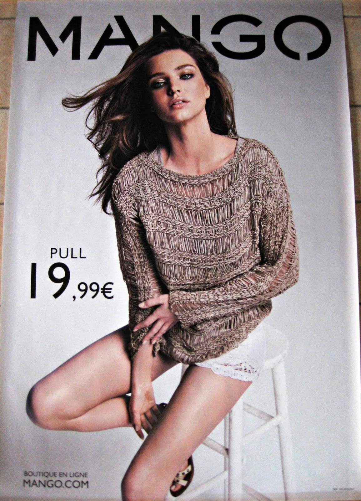 Poster #31 Fashion - Mango - 2013 - French