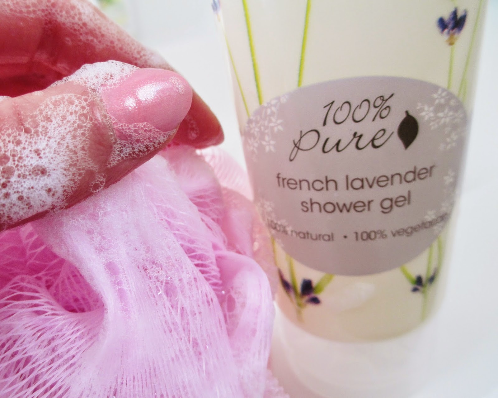 Rawdorable 100 Percent Pure facial cleanser & shower gel