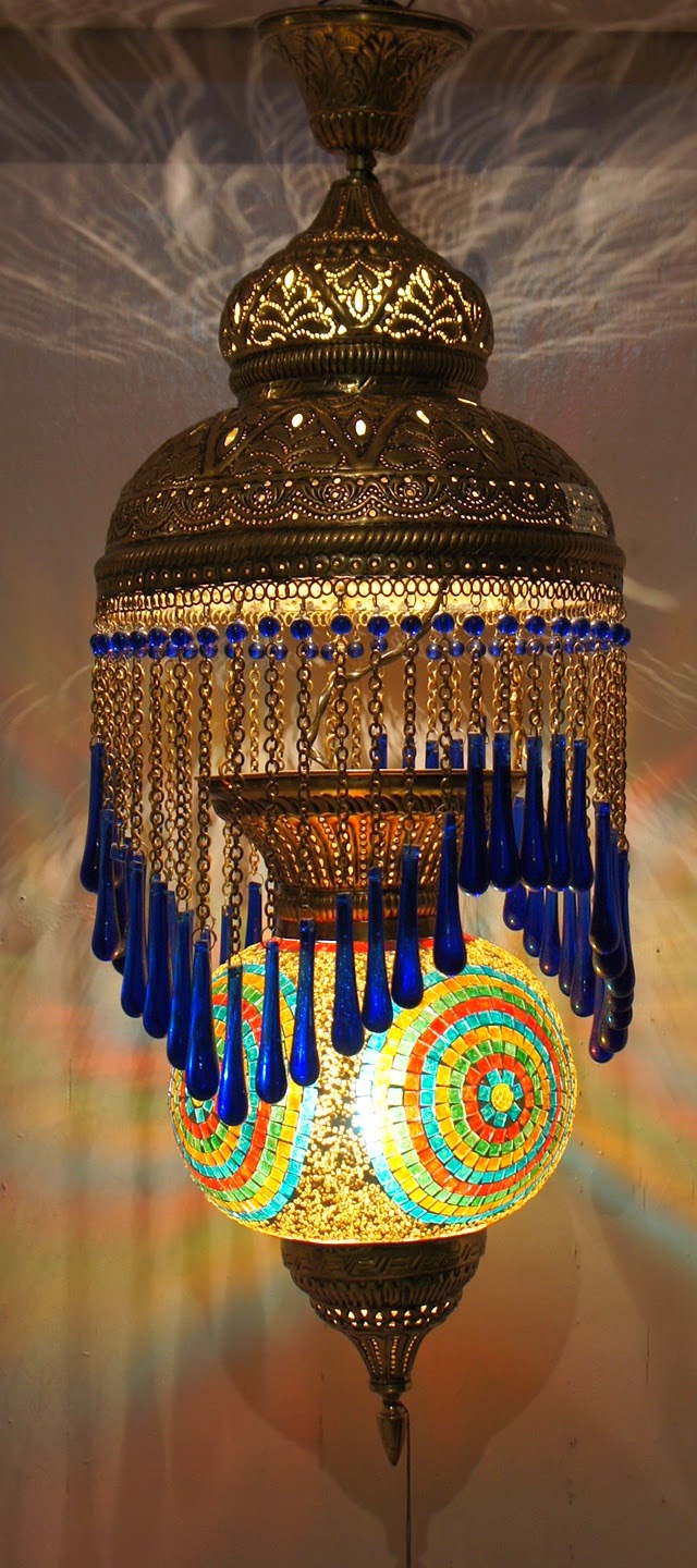 Indian Shaily Crafts Mosaic Ceiling Lamps Online