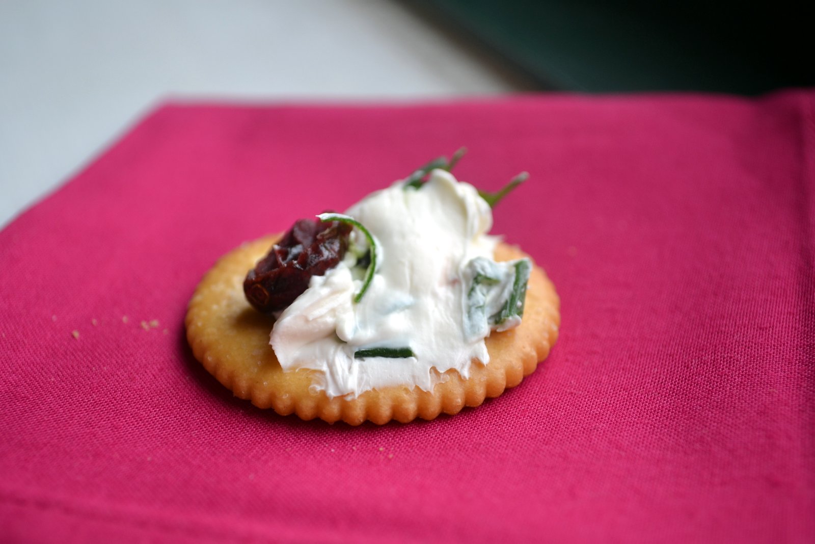 Hardly Housewives Cranberry Green Onion Dip