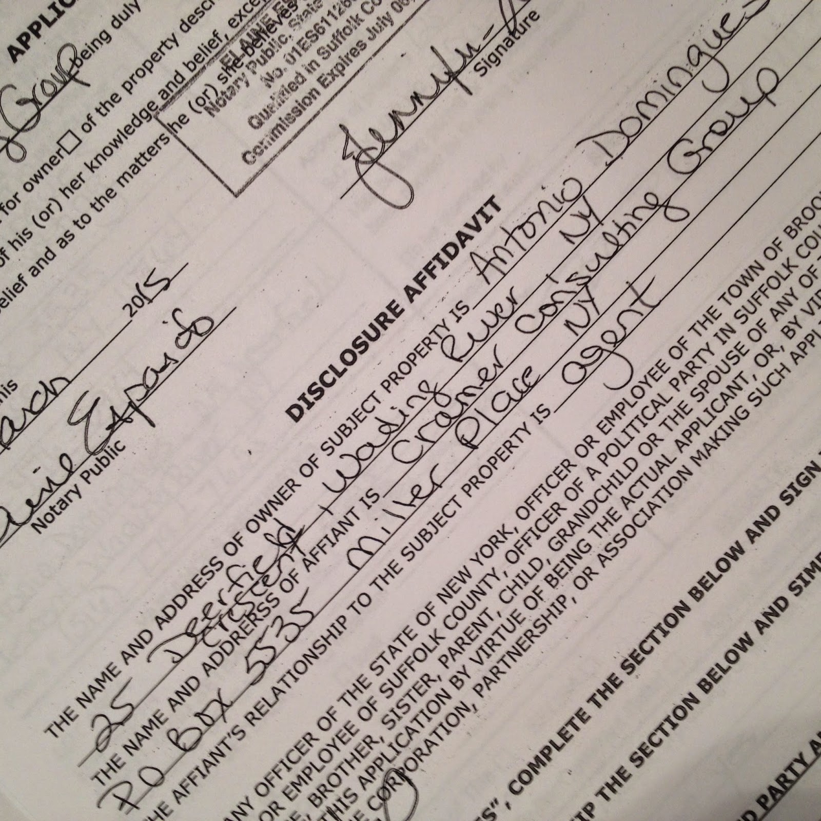 TYLER AVENUE & ROUTE 25A, MILLER PLACE, NEW YORK GUESS WHAT IS COMING