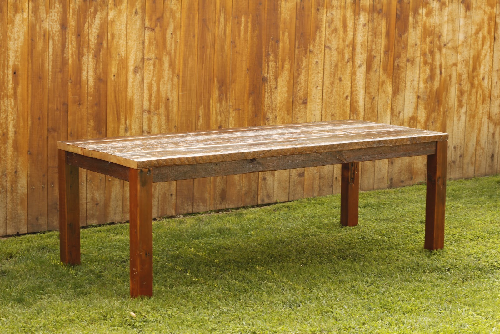 Arbor Exchange Reclaimed Wood Furniture Hemlock Dining Table