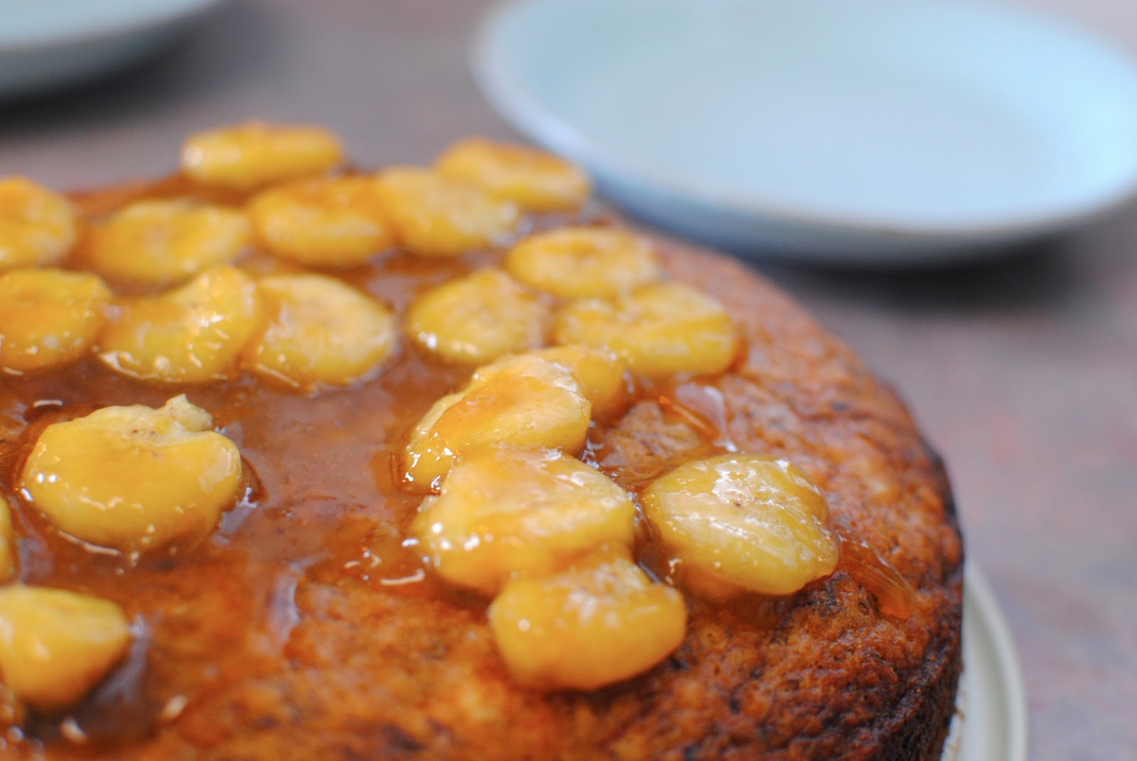 Bananas Foster Cake Sparkle & Stir