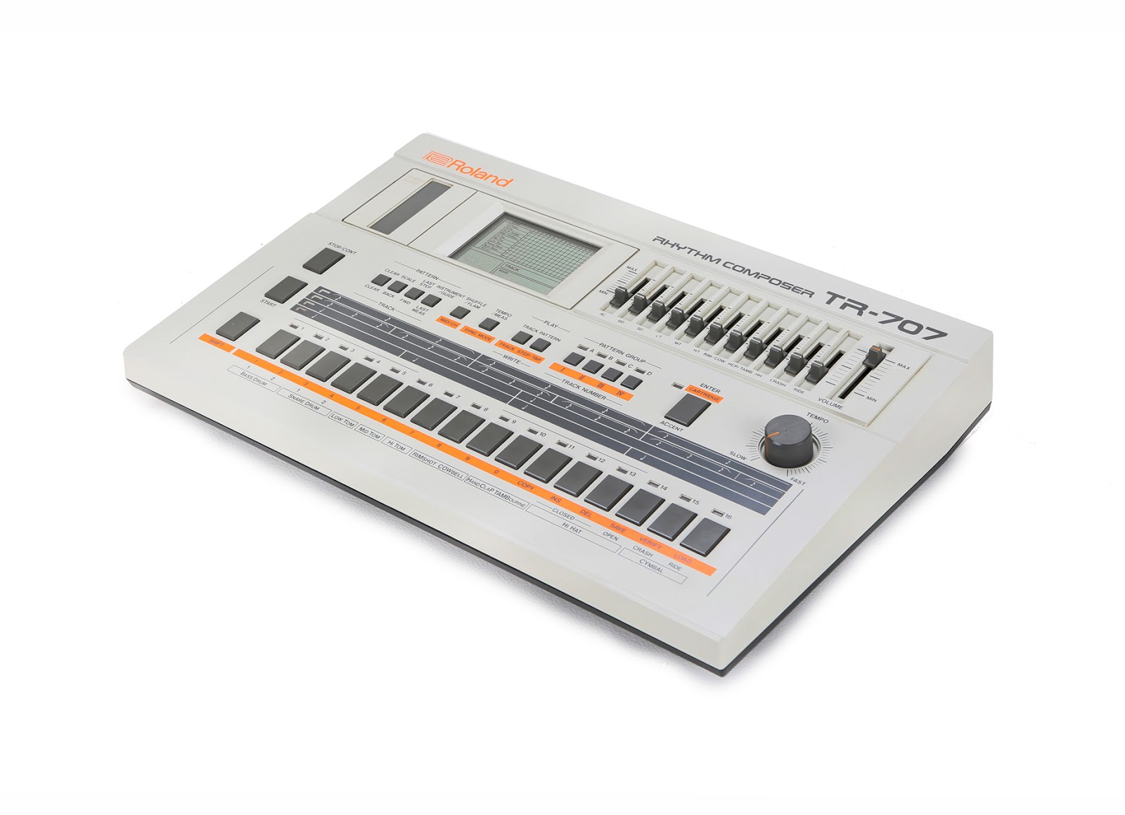 MATRIXSYNTHB Roland TR707 Vintage Drum Machine