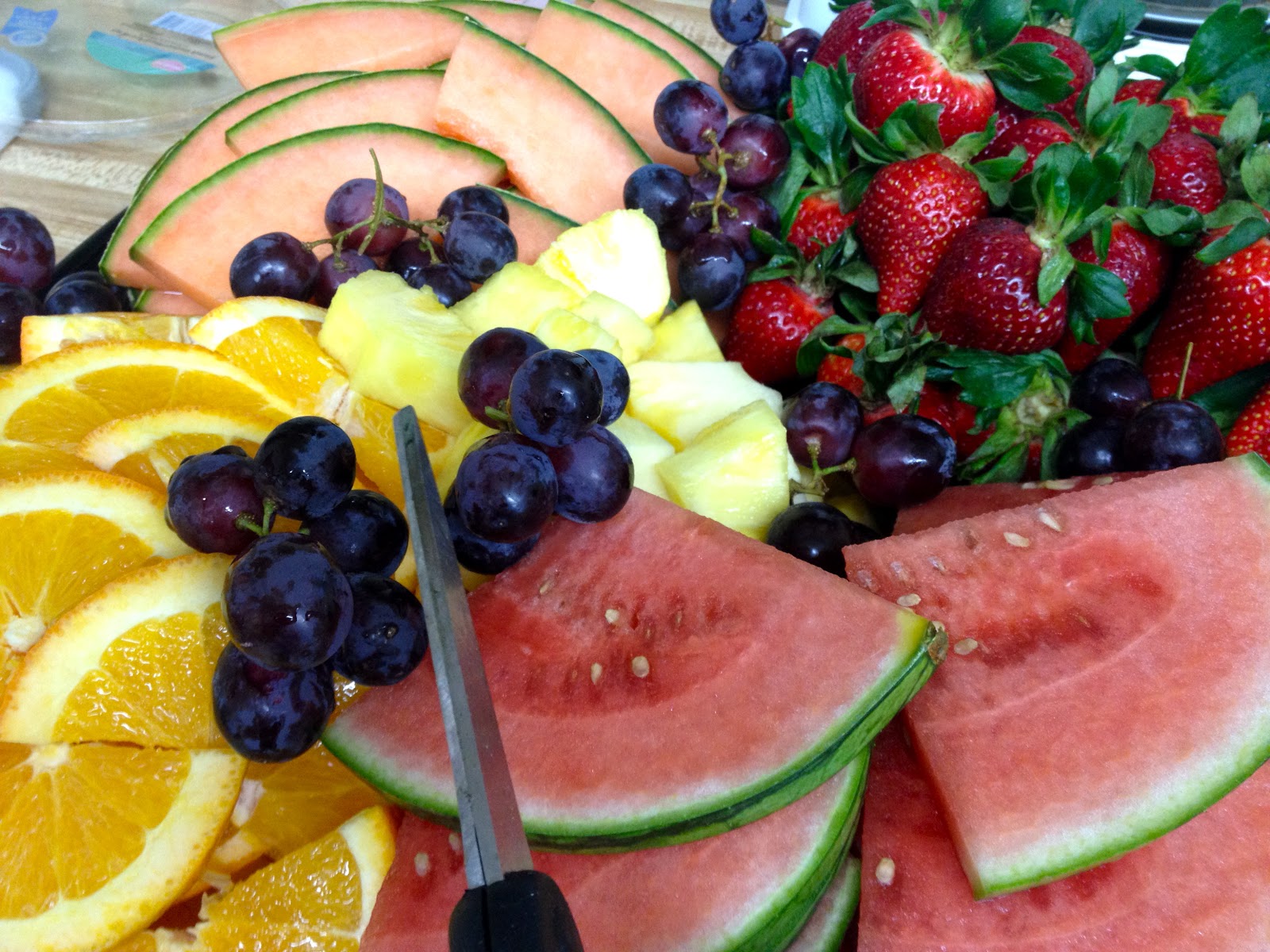 Fresh Fruit Platter for a Crowd
