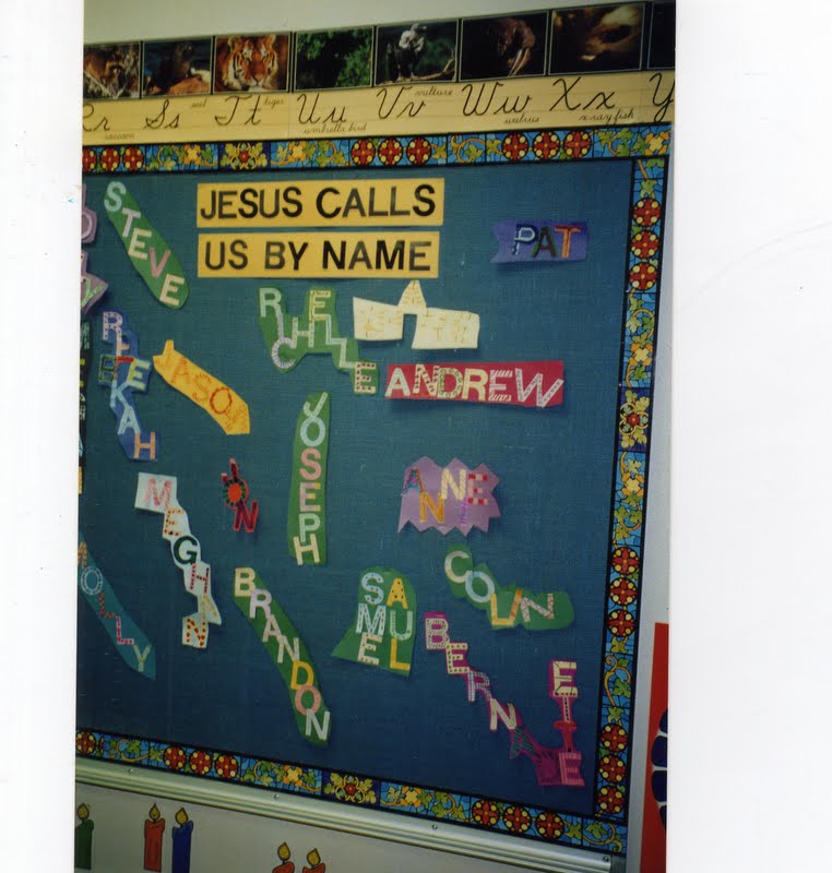 ELEMENTARY SCHOOL ENRICHMENT ACTIVITIES GOD CALLS US BY NAME BULLETIN