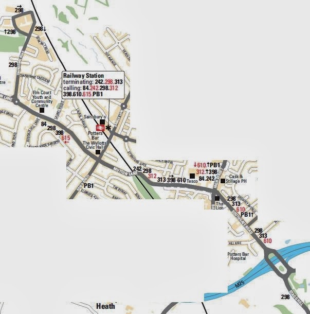 Great British Bus 298 Arnos Grove Potters Bar