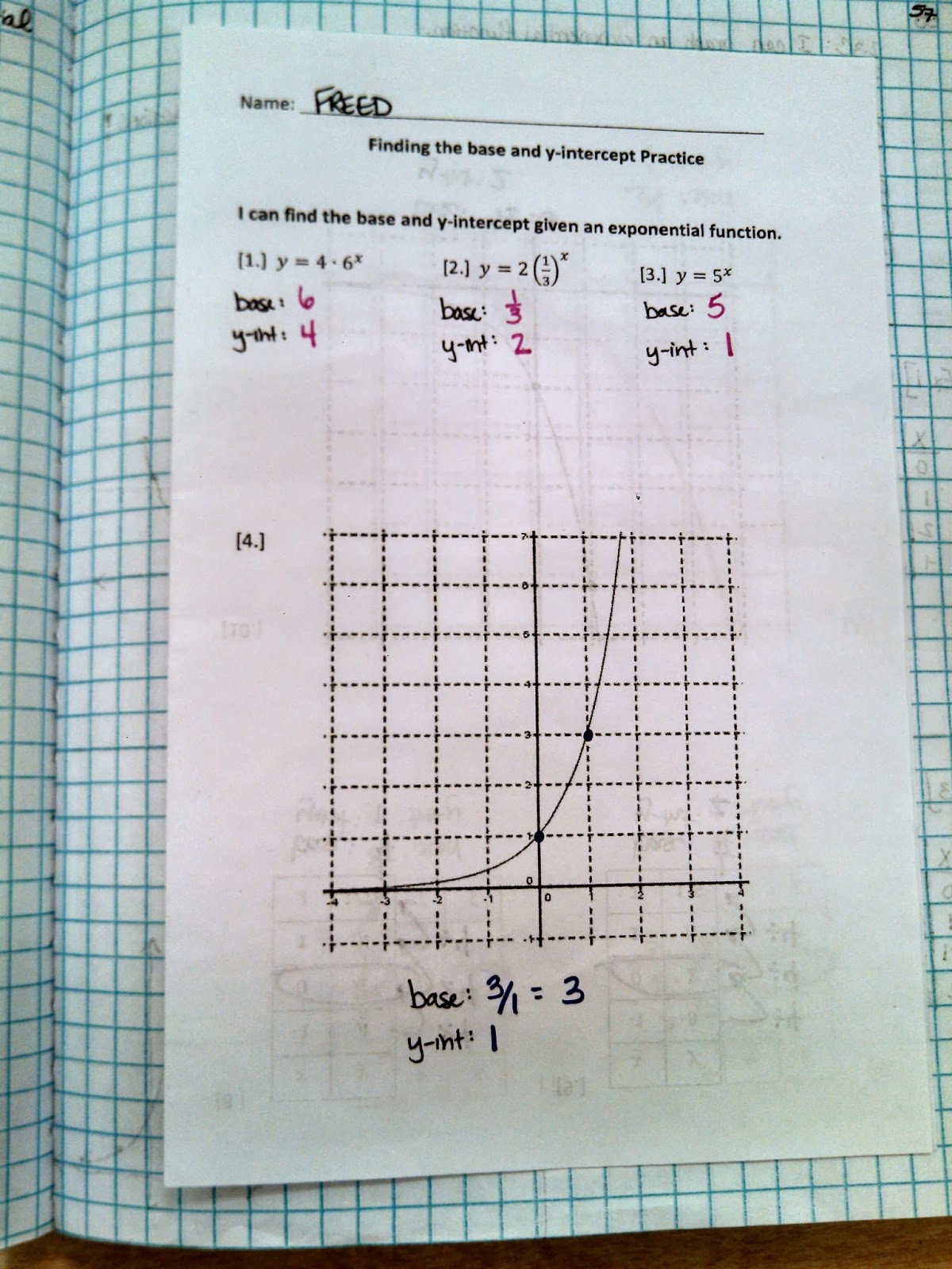 Restructuring Algebra: Exponential Functions
