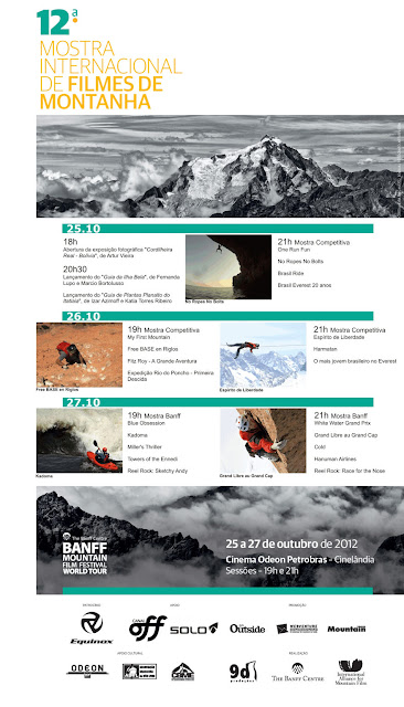12ª Mostra Internacional de Filmes de Montanha (25 a 27/10)