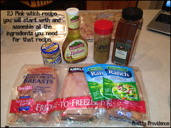 10 freezer meals in 1 hour 15 minutes plus recipes grocery list all out of grocery list printable