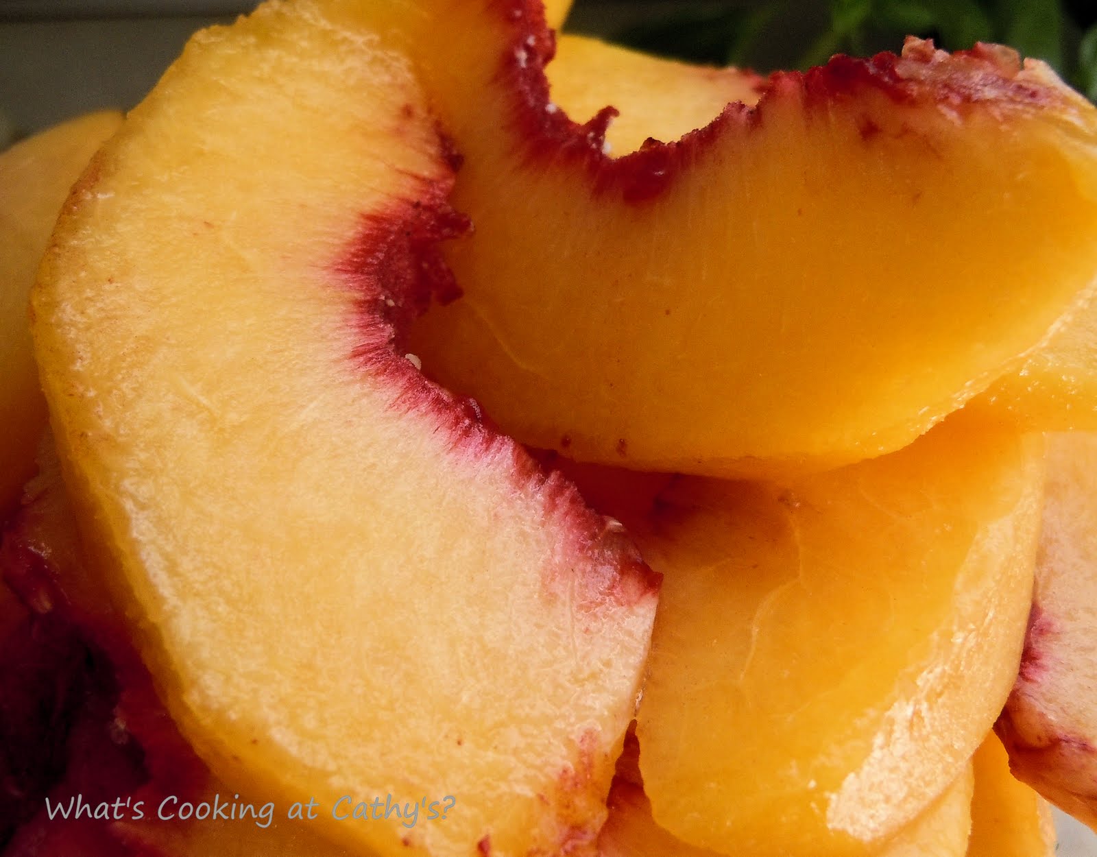 What's Cooking At Cathy's? Fresh Peach Pie