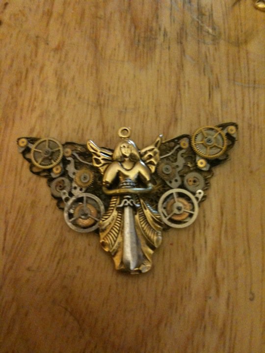 Clockwork Angel Necklace