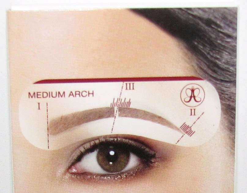 Blushing Noir Anastasia CLASSIC STENCILS For Brows Photos and Review