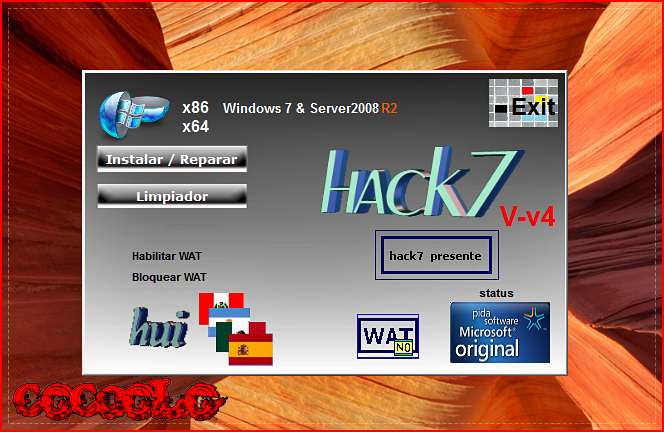Hack7 V51 El Mejor Activador Windows 7 32 Y 64 Bits Mf